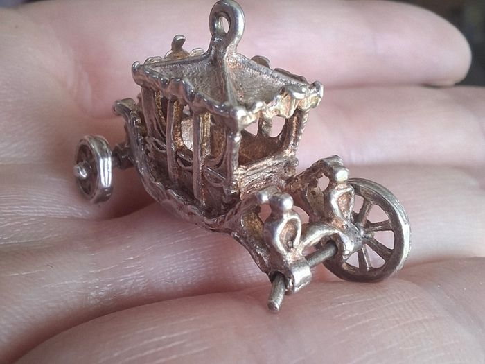 Selection Of Vintage Sterling Silver Charms