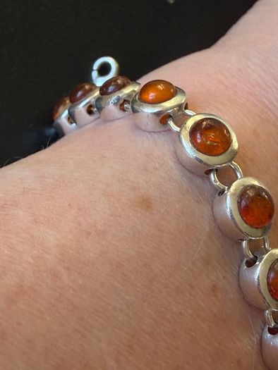 silver bracelet