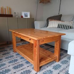 Pine coffee table