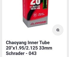 20 inch bike inner tube