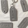Personalised Irish Ogham Keyring Custom Name Gift Image 7