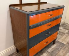 vintage chest of drawers