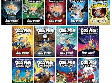 BRAND NEW Full Set of Dog Man - Post Included