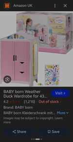 baby born wardrobe