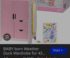 baby born wardrobe