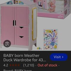 baby born wardrobe