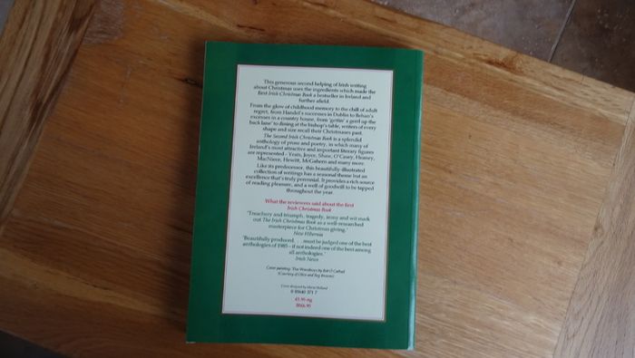 The Second Irish Christmas Book - Edited by John Killen.