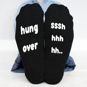 Hung Over, Ssshhhhh Funny Socks