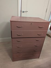 Chest of Drawers and laundry basket