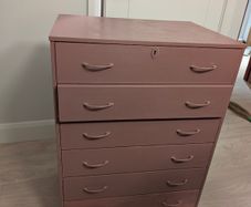 Chest of Drawers and laundry basket