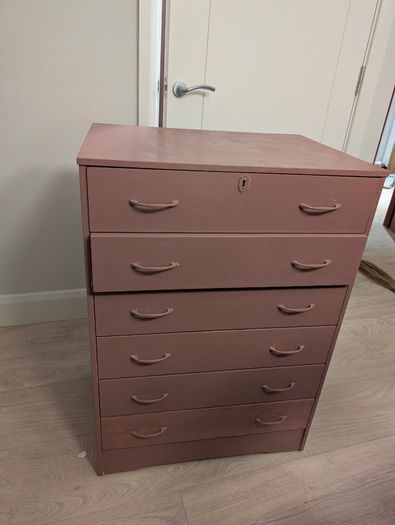 Chest of Drawers and laundry basket