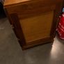 Hardwood bedside lockers, Ikea shelf and stool, Phil Kenyon putting mat Image 3