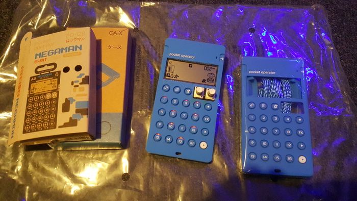 Teenage Engineering PO-128 Mega man pocket operator.