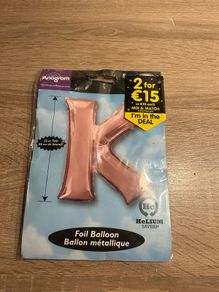 K helium balloon