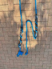 Boat mooring snubbers