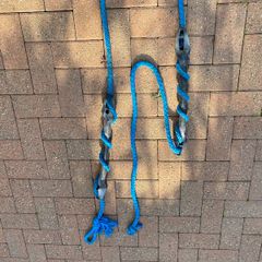 Boat mooring snubbers