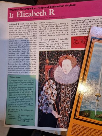 Wayland Picturepacks: people of Elizabethan England - Jane Dorner