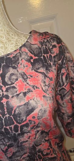 River Island Abstract Print Shift Dress  UK 16  EU 42