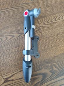Bike pump dual action