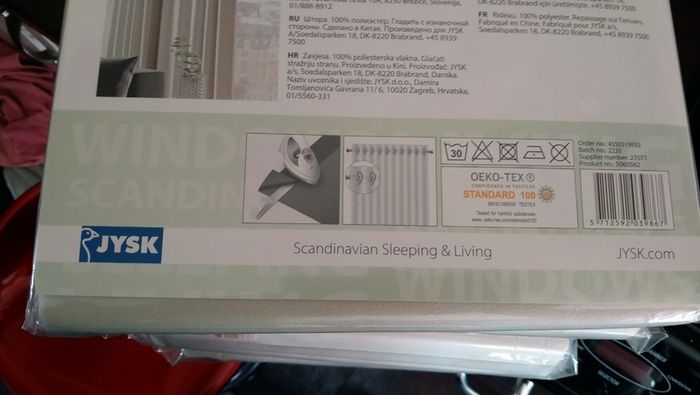 4 x Curtain Panels New