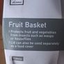 Livarno Wire Mesh fruit Basket with Lid.  27 x 21 cm Image 2