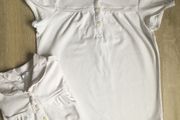 2 White polo School Uniform , 10-11Y