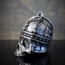 Bravo 3D King Skull Guardian Spirit Bell Motorcycle Motorbike Biker Gift Image 2