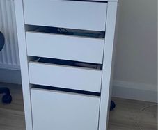 Ikea micke drawer unit on casters