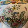 Vintage Chinese Famille Rose/ Rose Medallion Planter Image 4