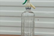 Antique Thwaites soda syphon Irish Soda Waters harp  bottle
