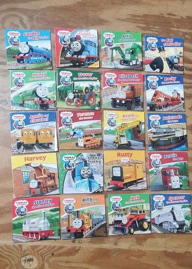 Collection of Thomas the tank Engine books