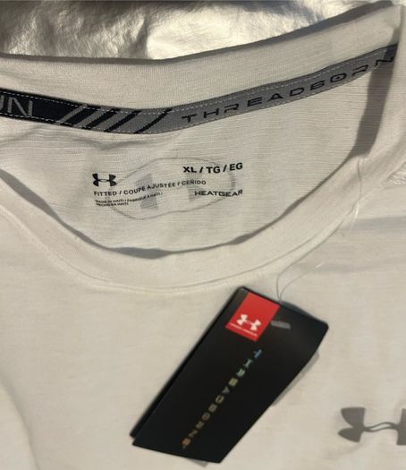 under armour threadborne heatgear t shirt size xl