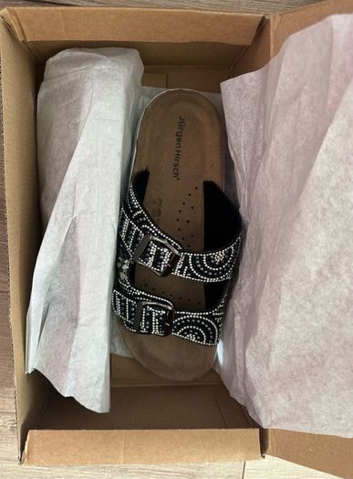 Brand New Women's Mule Shoes Vita 04 Leather Insole Antishock Pads.