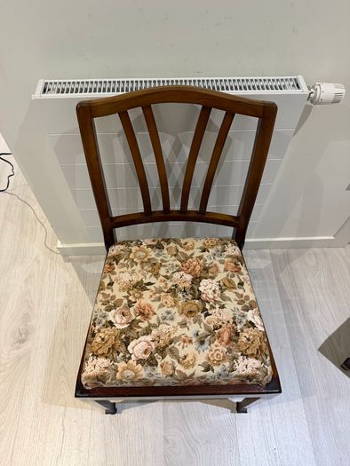 Dining Chairs Solid Wood  NEW Upholstery & Memory Foam