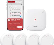 X-Sense Wi-Fi Water Sensor with SBS50 Base Station, Smart Water Leak Detector, App Alerts, IP67 Waterproof, Wireless Detector for Kitchen, Bathroom, Basement, SWS0A41 Visit the X-Sense Store