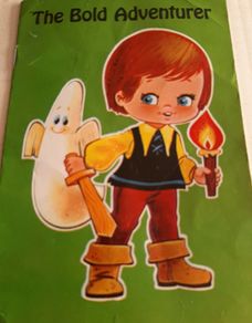 story book Vintage the bold adventure