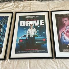 3 x Frames Movie Poster bundle (A2 size)