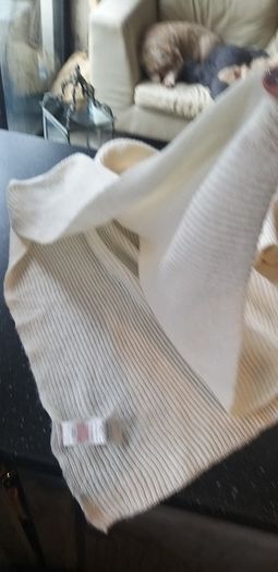 Cream Poncho