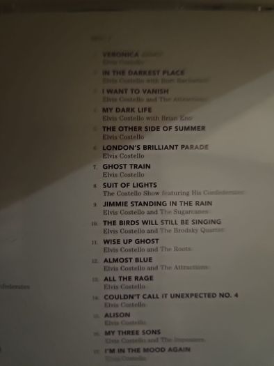Elvis Costello - Unfaithful Music & Soundtrack Album. 2 CD.