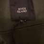 River Island  green Denim NWT Image 3