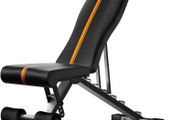 LIMITED TIME DEAL | Foldable Adjustable Weight Bench | 90 Degree, Incline, Decline, Flat | Pre Assembled | Weights Set Compatible | Home Gym Benches | Full Body Workout Exercise