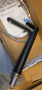 sonas scope freestanding basin mixer matt black