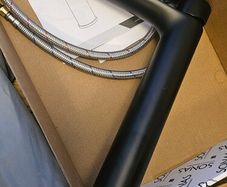sonas scope freestanding basin mixer matt black