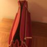 Modalu Red Leather Bag Image 5