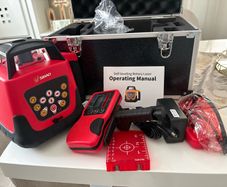 New laser kit rotary 360 laser with receiver 3 point