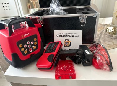 New laser kit rotary 360 laser with receiver 3 point
