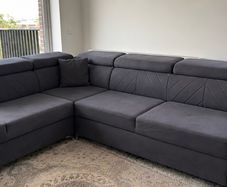 Corner Sofa Bed + Storage