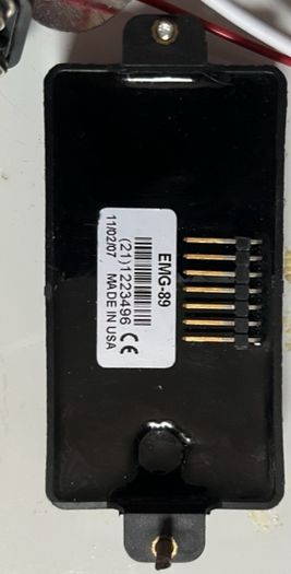 EMG 89 Dual Mode Guitar active Humbucker Pickup Black