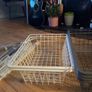 Ikea wire basket drawers for wardrobes, including brackets. Image 2