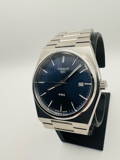 TISSOT PRX blue watch